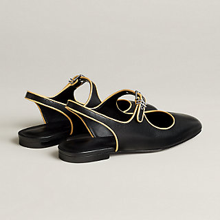 HERMES エルメス Kleo クレオ スリングバック バレエシューズ HERMES Slingback Innocente (HERMES/バレエシューズ) H241157Z
